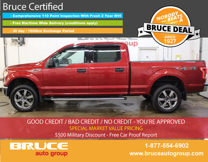 2015 Ford F-150 XLT 5.0L 8 CYL AUTOMATIC 4X4 SUPERCREW
