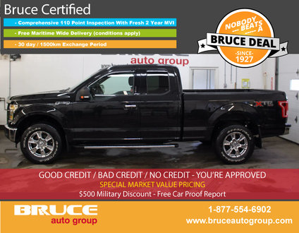 2015 Ford F-150 XTR 3.5L 6 CYL AUTOMATIC 4X4 SUPERCAB