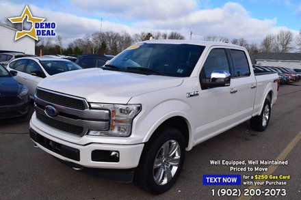 2018 Ford F-150 PLATINUM - LEATHER INTERIOR / 4X4 / NAVIGATION
