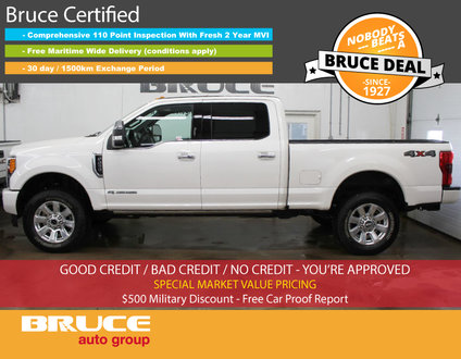 2017 Ford F-250 S/DUTY PLATINUM SRW 6.7L DIESEL 4X4 SUPERCREW