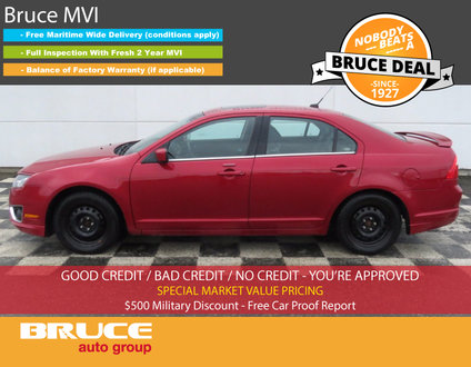 2012 Ford Fusion SEL 2.5L 4 CYL AUTOMATIC FWD 4D SEDAN