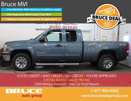 2010 GMC Sierra 1500 SL 4.8L 8 CYL AUTOMATIC 4X4 EXTENDED CAB
