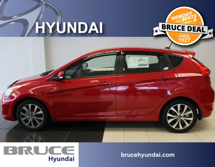 2017 Hyundai Accent GLS 1.6L 4 CYL 6 SPD MANUAL FWD 5D HATCHBACK