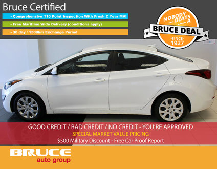 2016 Hyundai Elantra GL 1.8L 4 CYL AUTOMATIC FWD 4D SEDAN