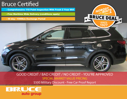 2017 Hyundai Santa Fe XL LIMITED 3.3L 6 CYL AUTOMATIC AWD