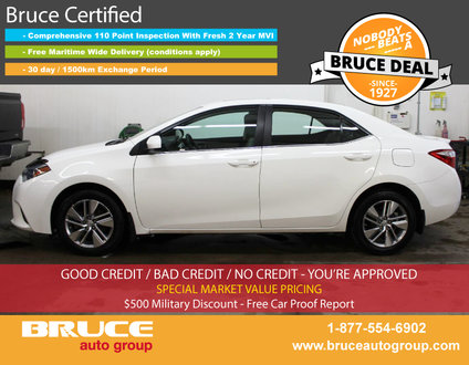 2014 Toyota Corolla LE ECO 1.8L 4 CYL AUTOMATIC FWD 4D SEDAN