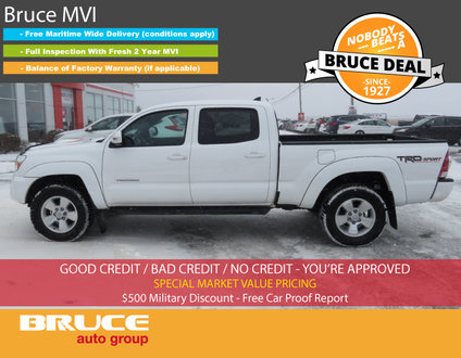 2015 Toyota Tacoma TRD SPORT #1 BEST PRICE IN ATLANTIC CANADA
