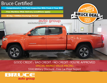 2016 Toyota Tacoma TRD SPORT 3.5L 6 CYL AUTOMATIC 4X4 CREW CAB
