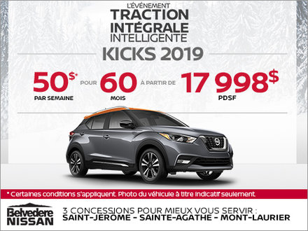 Le Nissan Kicks 2019