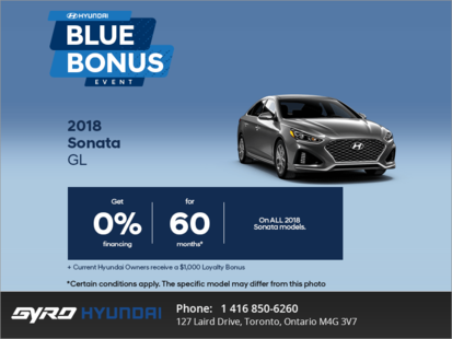Finance the 2018 Sonata!