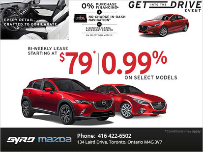 Experience Mazda's Monthly Sales Event!