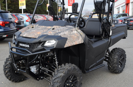 New 2017 Honda SXS700M2DCH PIONEER 2 SEATER LUXE CAMO at Edmundston