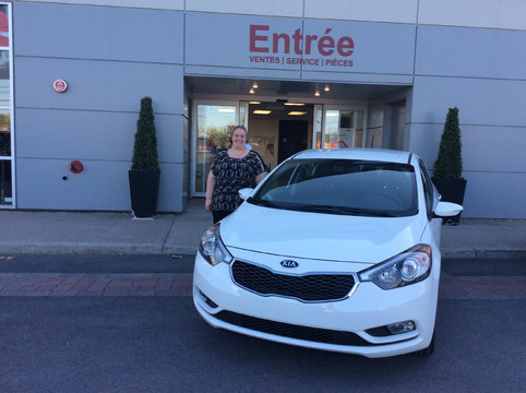 Comblée avec ma Kia Forte 5