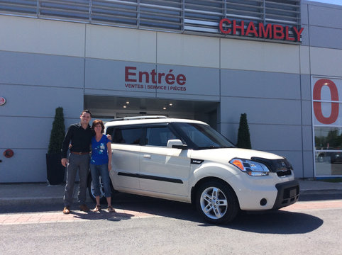 Très satisfaite de ma Kia Soul 2U