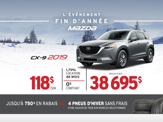 L’ÉVÉNEMENT FIN D’ANNÉE AU GROUPE BEAUCAGE MAZDA - CX-9!