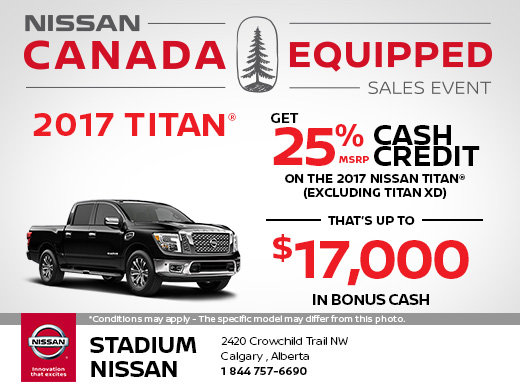 Save Big on the Brand-New 2017 Nissan Titan!