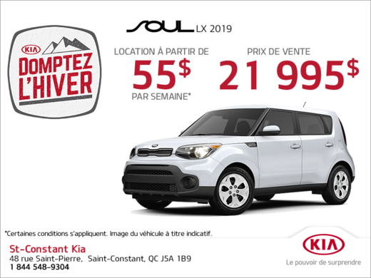 La Kia Soul 2019