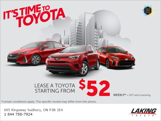 It's Time to Toyota!