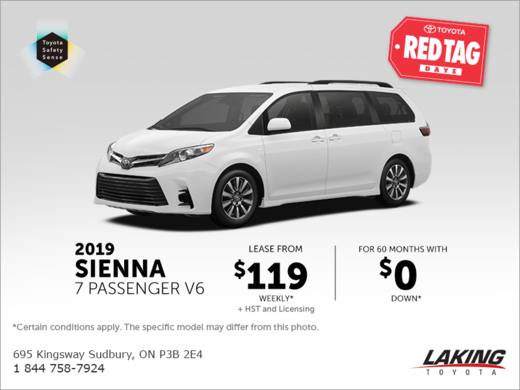 2019 Toyota Sienna