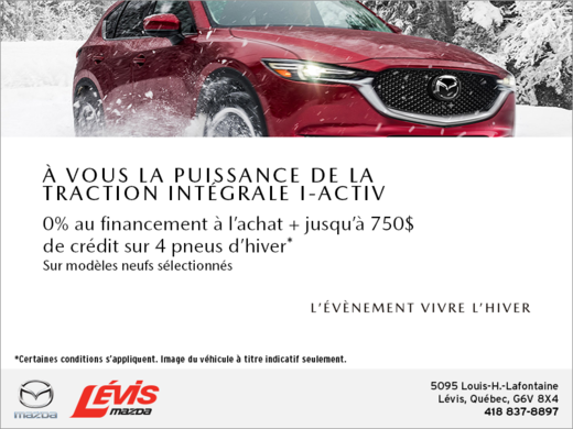 L'événement vive l'hiver Mazda!