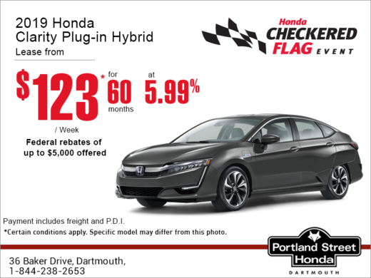 Lease the 2019 Honda Clarity!