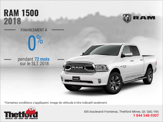 Procurez-vous le RAM 1500 2018