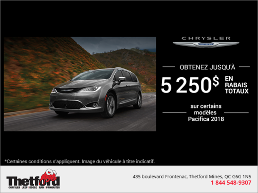 L'événement mensuelle de Chrysler