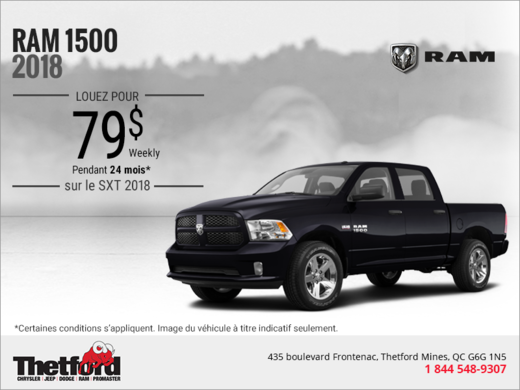 Procurez-vous le RAM 1500 2018
