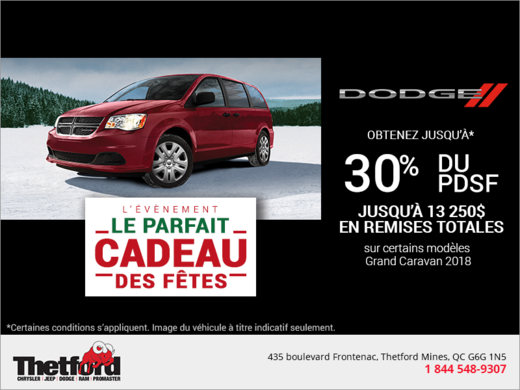 L'événement le parfait cadeau des fêtes de Dodge