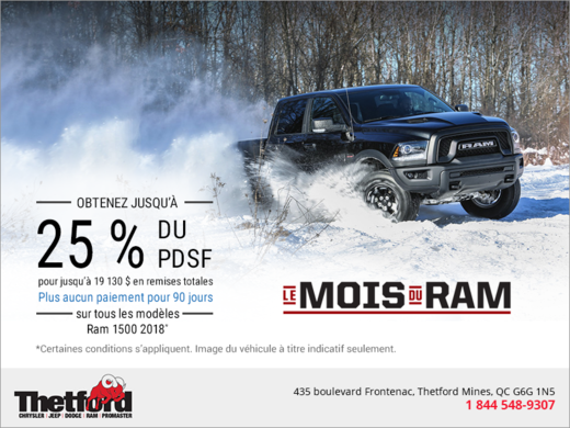 Le mois du RAM!