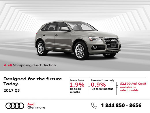 Save Big on the 2017 Audi Q5