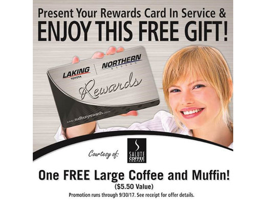 Swipe Your Rewards Card for FREE GIFT!