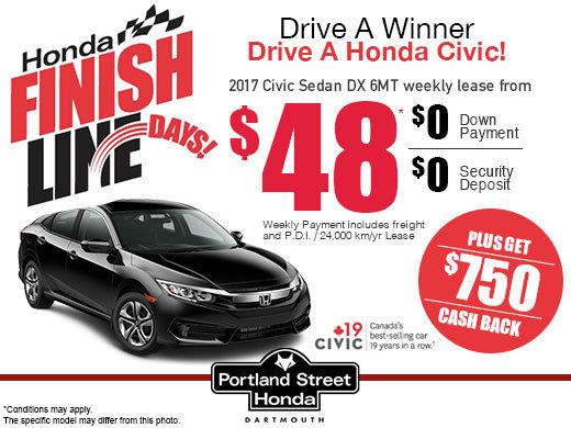Save Big on the New 2017 Civic Sedan!