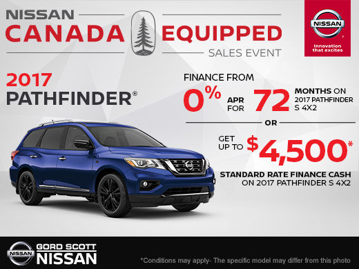 Get the 2017 Nissan Pathfinder Today!