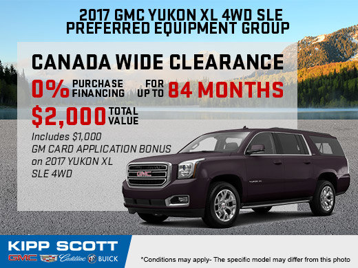 Finance the 2017 GMC Yukon XL Today!