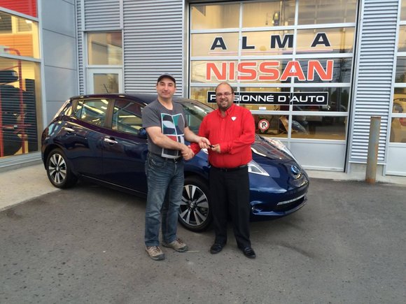 Alma NIssan Nouvellement accrédité NISSAN LEAF