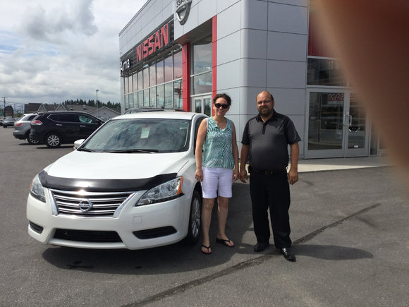 Merci à Frédéric Larouche d'Alma Nissan