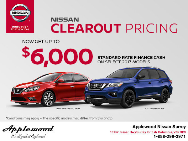 Nissan's Clearout Pricing Event
