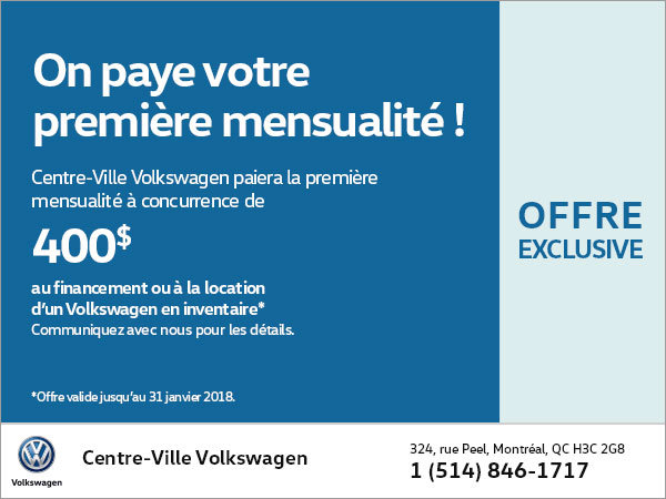 1er paiement gratuit en janvier!