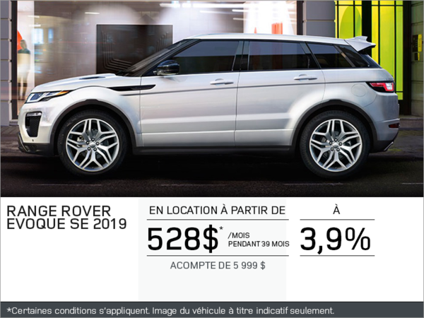 Le Range Rover Evoque SE 2019