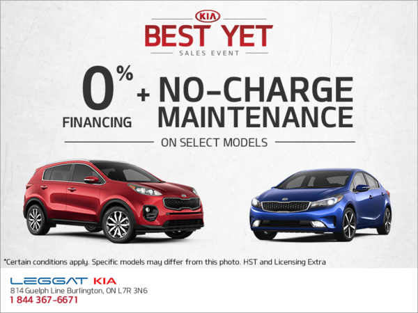 Kia Best Yet Sales Event