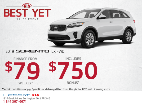 The 2019 Kia Sorento