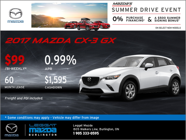 Get the 2017 Mazda CX-3 GX Now!