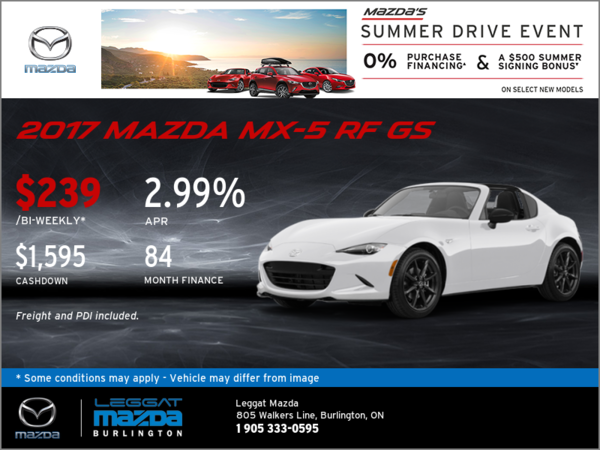 The All-New 2017 Mazda MX-5 RF GS!
