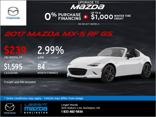 The All-New 2017 Mazda MX-5 RF GS!