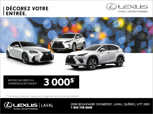 L'événement Décorez Votre Entrée de Lexus