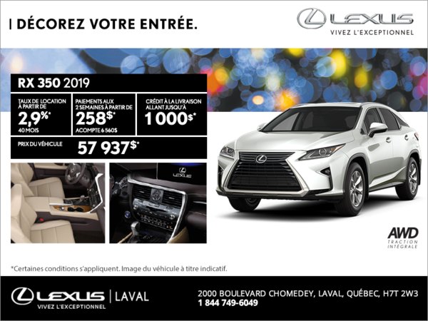 Lexus RX 350 2019