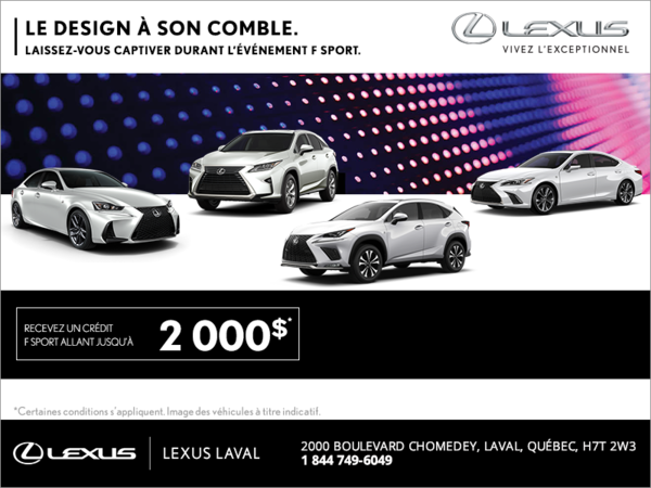 L'événement F Sport