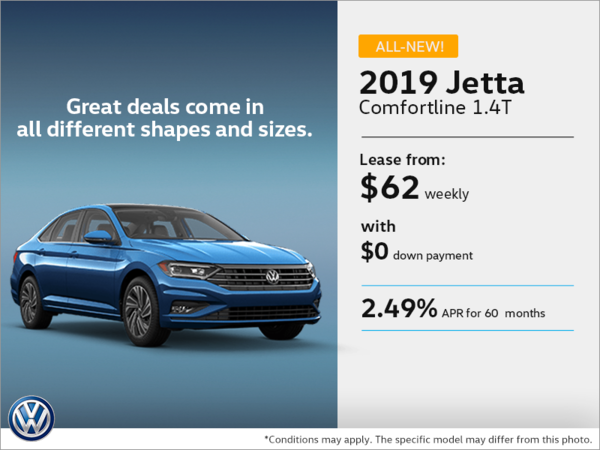 Lease the 2019 Jetta!