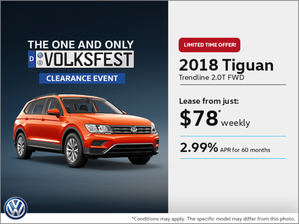 Get the 2018 Tiguan!